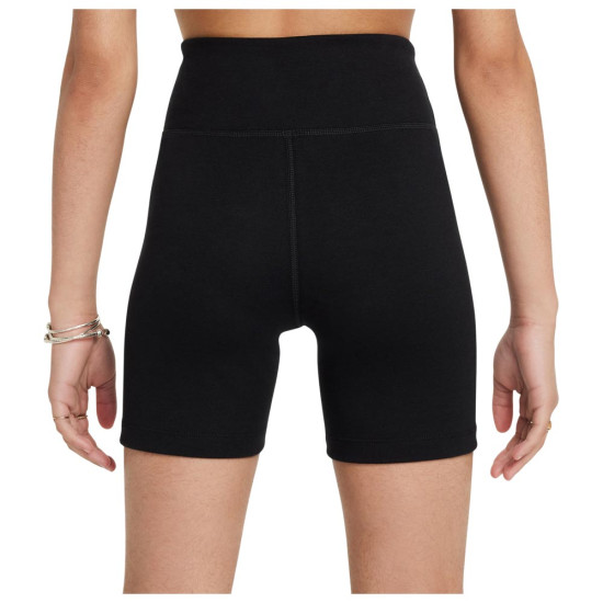 Nike Παιδικό σορτς-κολάν Sportswear Classic High-Waisted 5" Biker Shorts